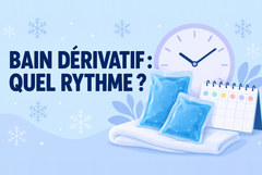 Bain dérivatif : combien de fois par jour pratiquer ?