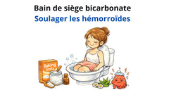 Bain de siège bicarbonate : soulager naturellement les hémorroïdes