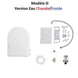 abattant japonais modèle D eau chaude