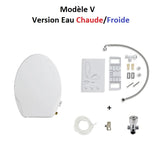 abattant japonais modèle V eau chaude