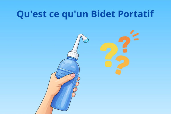 Bidet Portatif c'est quoi ? Qu'est ce qu'un Bidet Portable