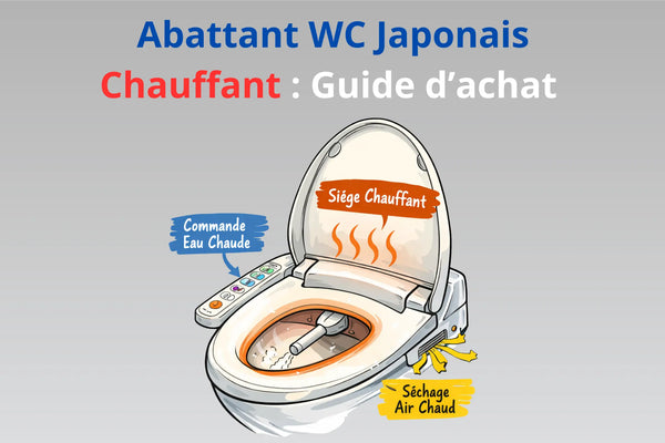 Abattant WC japonais chauffant : guide d’achat complet