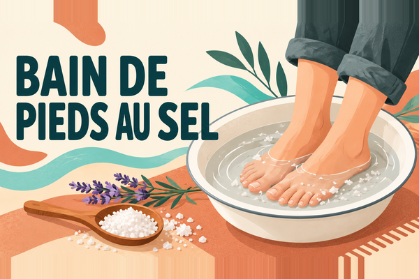 Bain de pieds au sel : bienfaits, recettes et huiles essentielles