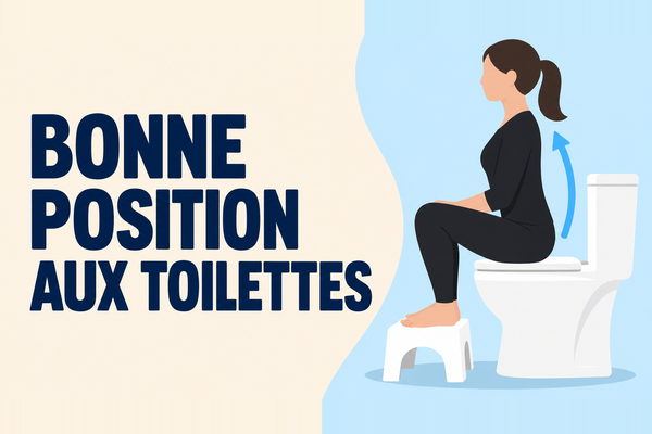 Meilleure position toilettes pour hémorroïdes : bonne position et conseils