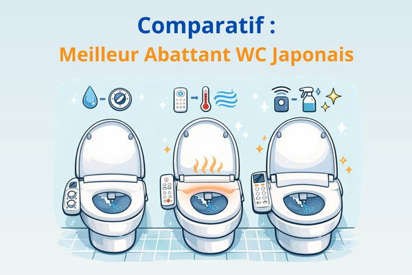 Meilleur abattant wc japonais : comparatif complet pour bien choisir