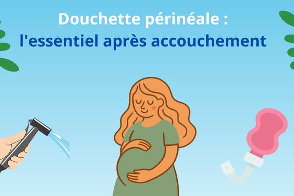 Douchette périnéale à quoi ça sert : l'essentiel après l'accouchement