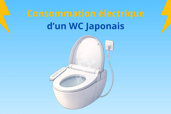 Quelle est la consommation d’électricité d’un WC Japonais ?