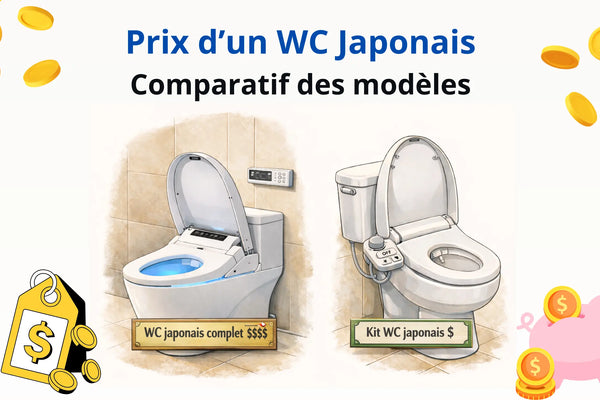 Prix WC Japonais : comparatif des modèles de toilettes japonaises