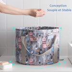 Bassine Souple pour Bain de Pied stable