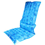 Coussin Gel Rafraichissant flocon bleu clair