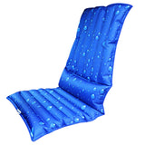 Coussin Gel Rafraichissant bulles bleu foncé