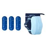 Pack TRIO Bain Dérivatif : trois kits complets avec poches de gel et serviettes de protection