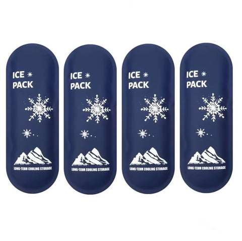 Poche de gel pour bain dérivatif pack quatre pièces