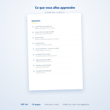 Sommaire complet de l'e-book Le Bain de Siège, PDF A4 de 19 pages à télécharger