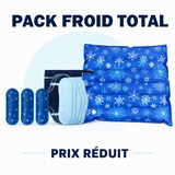 Pack Froid Total - Bain Dérivatif + Coussin Rafraîchissant
