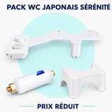 Pack Sérénité - Kit WC Japonais + Filtre + Tabouret