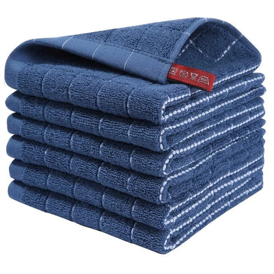 Lot de 6 serviettes WC lavables en coton incluses dans le Pack Zéro Déchet