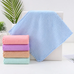 lot de 3 Serviettes de Toilette Coton bleu