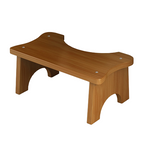 Tabouret Physiologique de Toilette Bois foncé