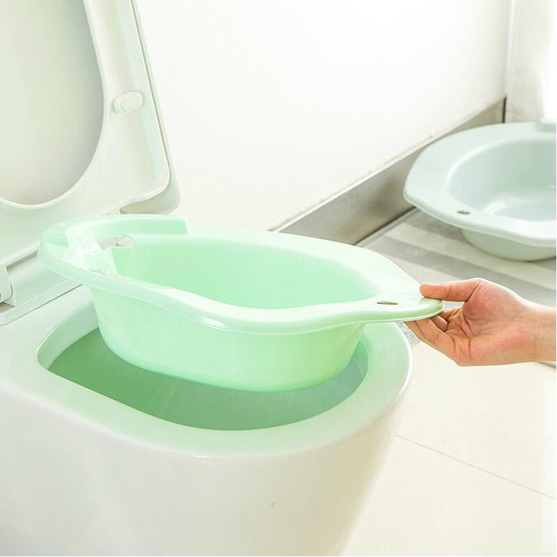 Bidet Toilette WC Bain de Siège Bidet avec Chasse d'eau Pliable Sitz Bidet Toilette WC Bain de Siège Bidet avec Chasse d'eau Pliable Sitz
