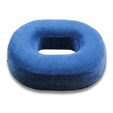 coussin donut medical bleu