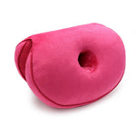 coussin pour fessier douloureux rose