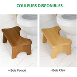 Tabouret Physiologique de Toilette Bois